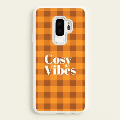 Checkered Cosy Vibes Galaxy S9 Plus Case