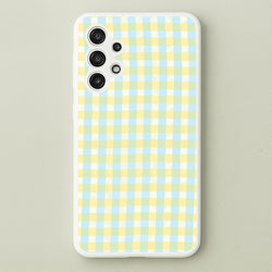 Lemonade Gingham Galaxy A13 Case