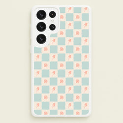 Patchwork Floral Pattern Galaxy S23 Ultra Case