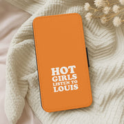 Hot Girls Listen To Louis Flip / Wallet Phone Case 5