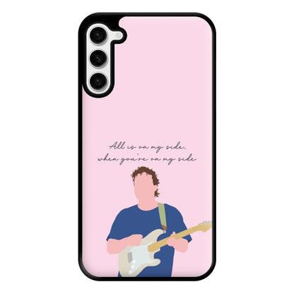All Is On My Side Pink Galaxy S23 Case