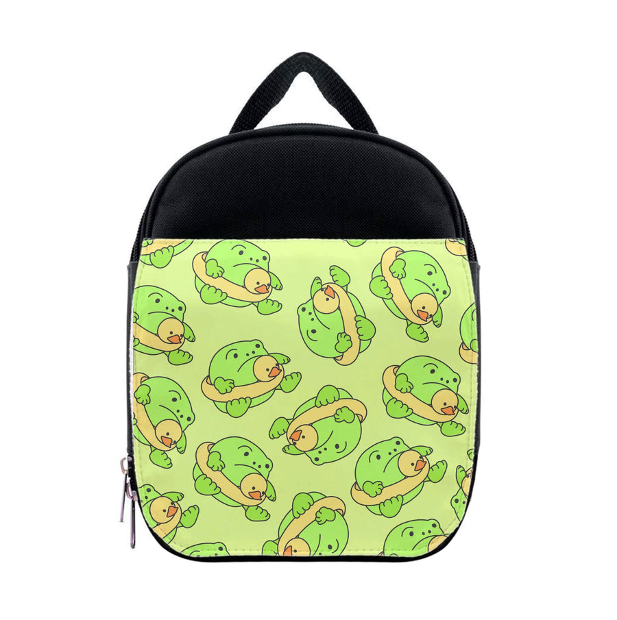 Frog Pattern - Plushy Lunchbox