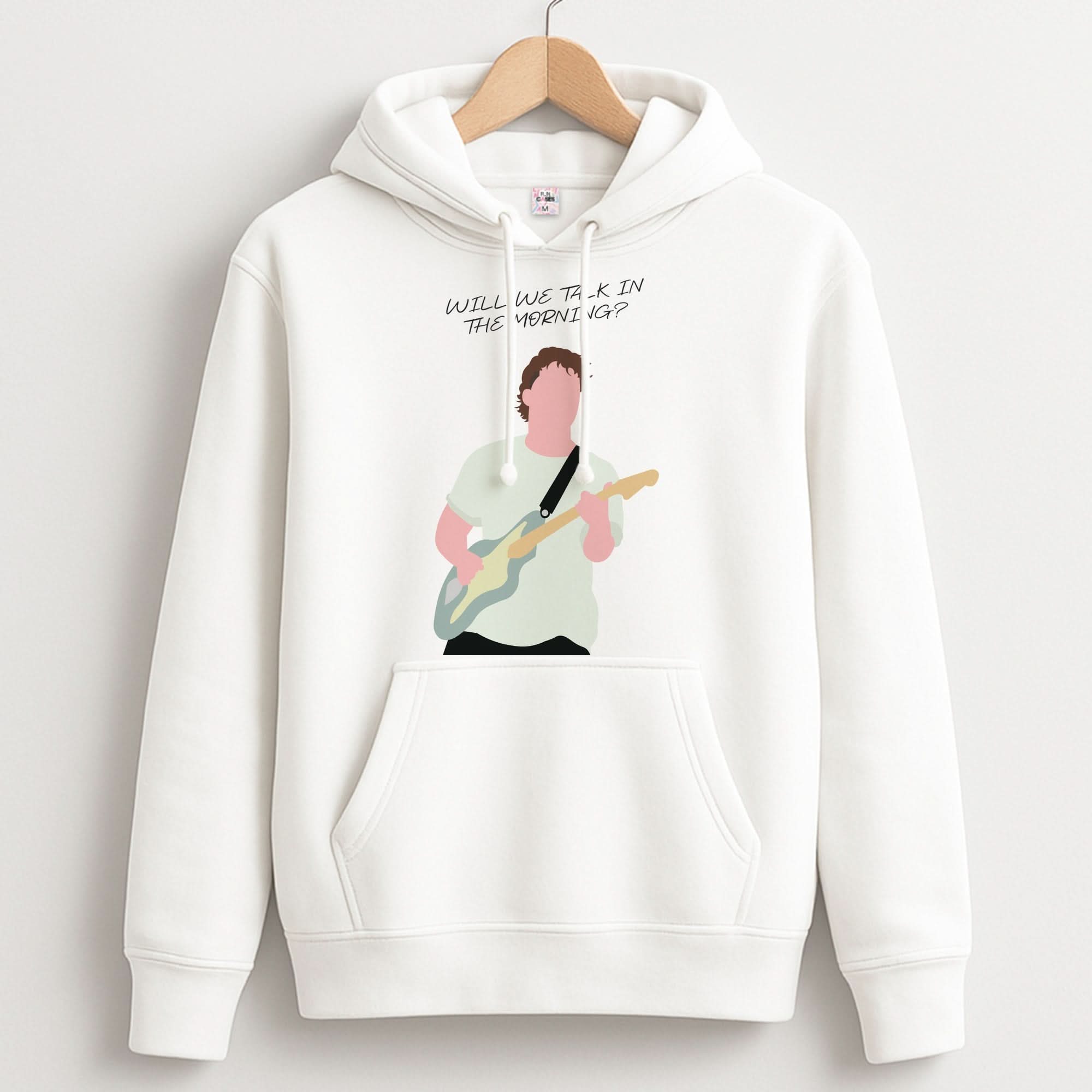 Will We Talk In The Morning Yellow Hoodie