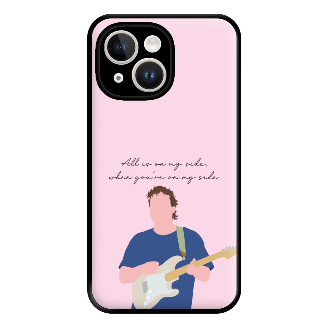 All Is On My Side Pink iPhone 14 Plus Case