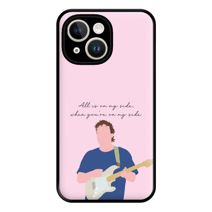 All Is On My Side Pink iPhone 14 Plus Case
