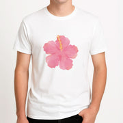 Pink Hibiscus T-Shirt 4