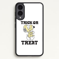 Trick Or Treat Cartoon Beagle Galaxy S25 Edge Case