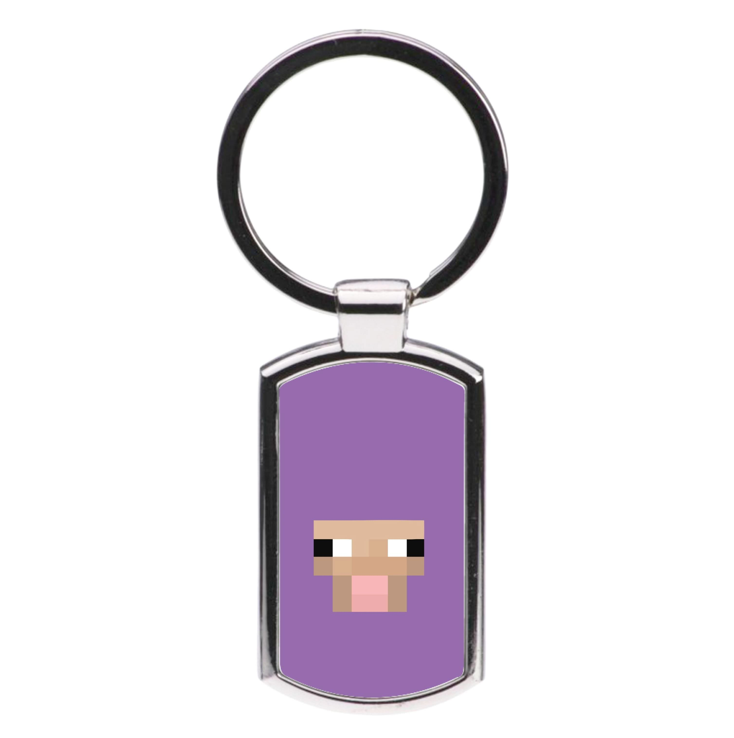 Purple Sheep Luxury Keyring