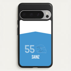 Sainz Helmet 2026 Google Pixel 9 Pro XL Case