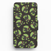 Vampire Frog Pattern - Halloween Flip / Wallet Phone Case 1