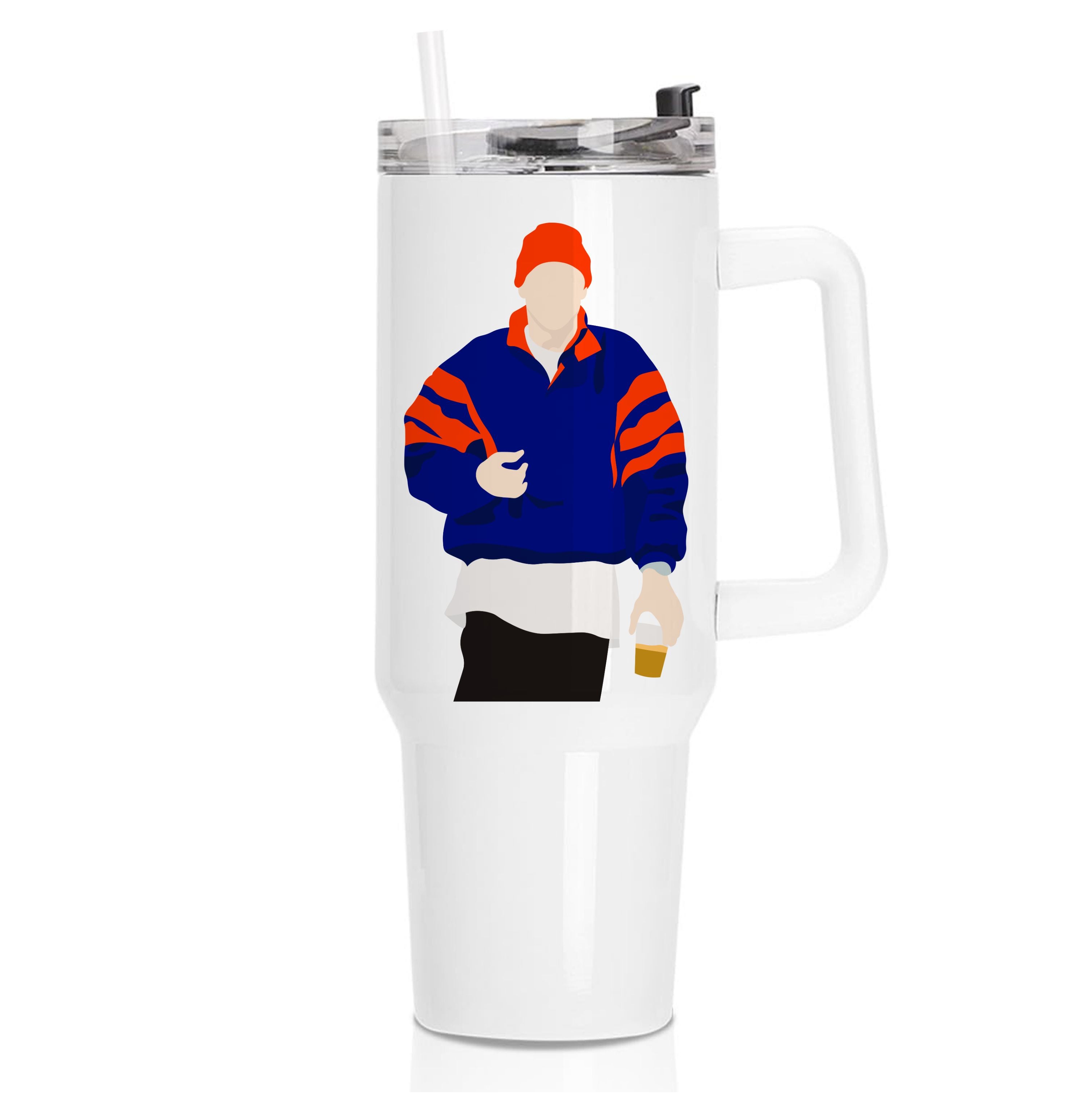 Orange Beanie Tumbler