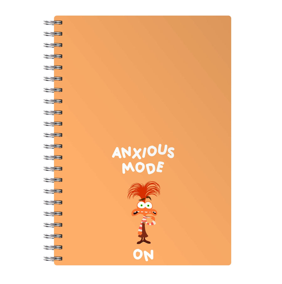 Anxious Mode On - Inside Out Notebook