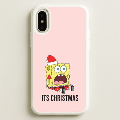 It's Christmas Cartoon Sponge iPhone X / XS Case