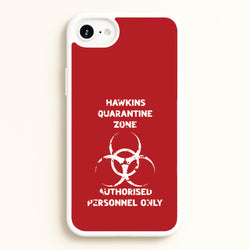 Hawkins Quarantine Zone iPhone 6 / 7 / 8 / SE Case