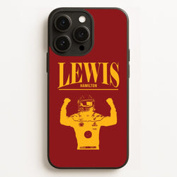 Lewis Red And Gold iPhone 16 Pro Max Case