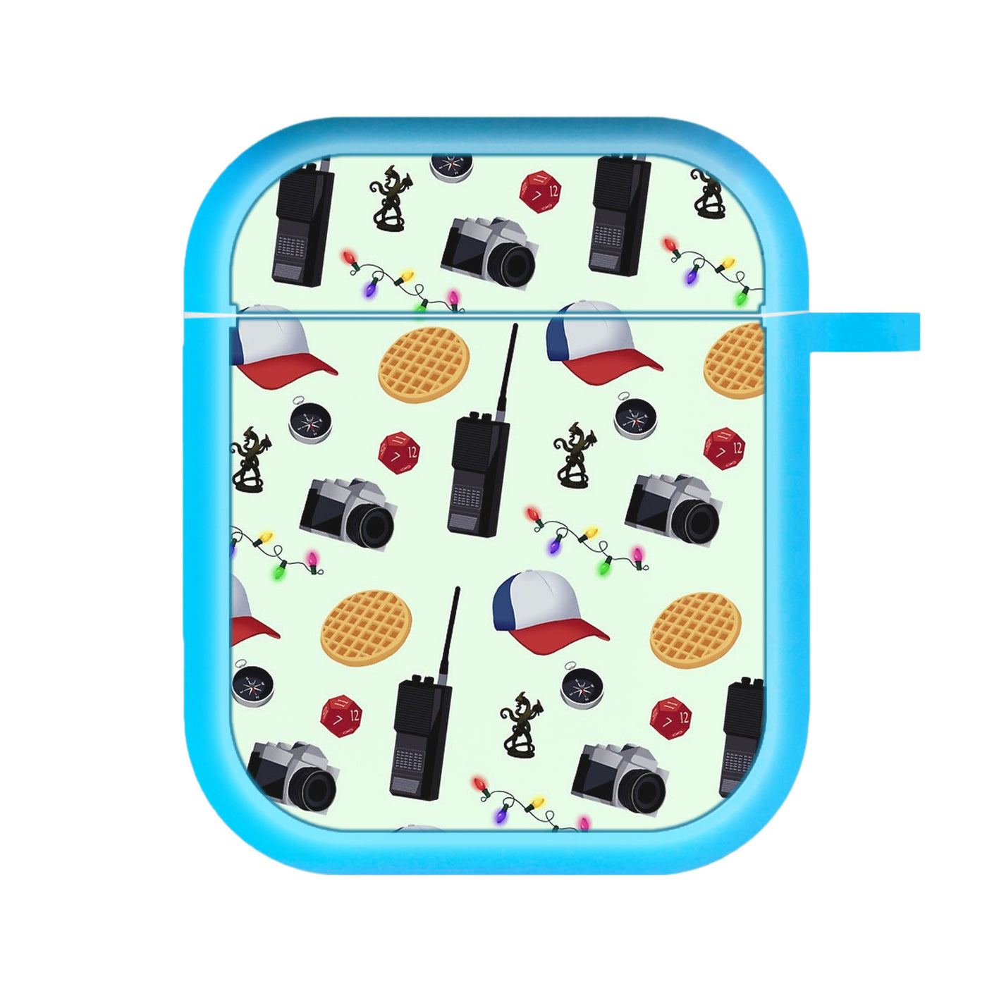 Cartoon Stranger Things Object AirPods Case