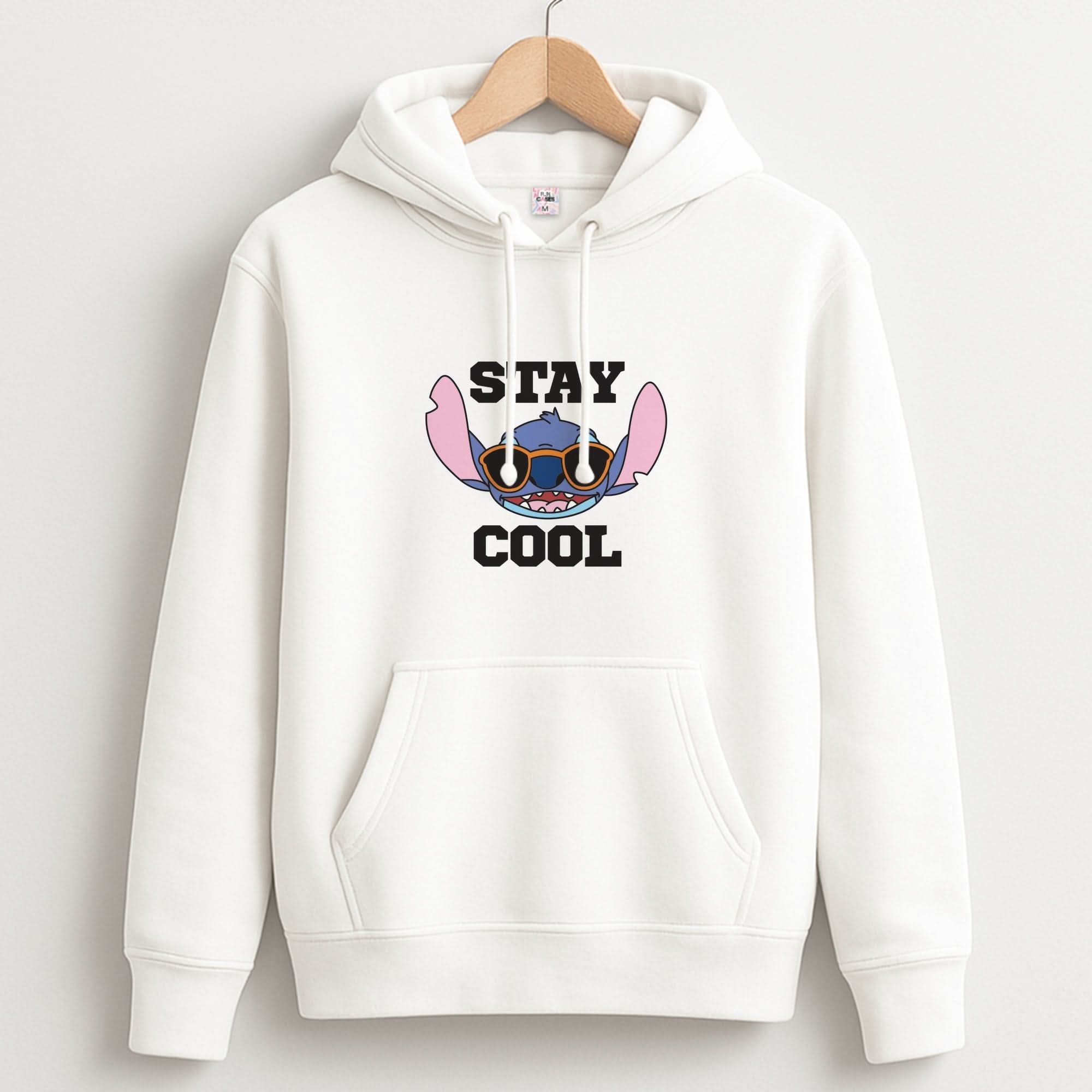 Stay Cool Blue Alien Unisex Hoodie