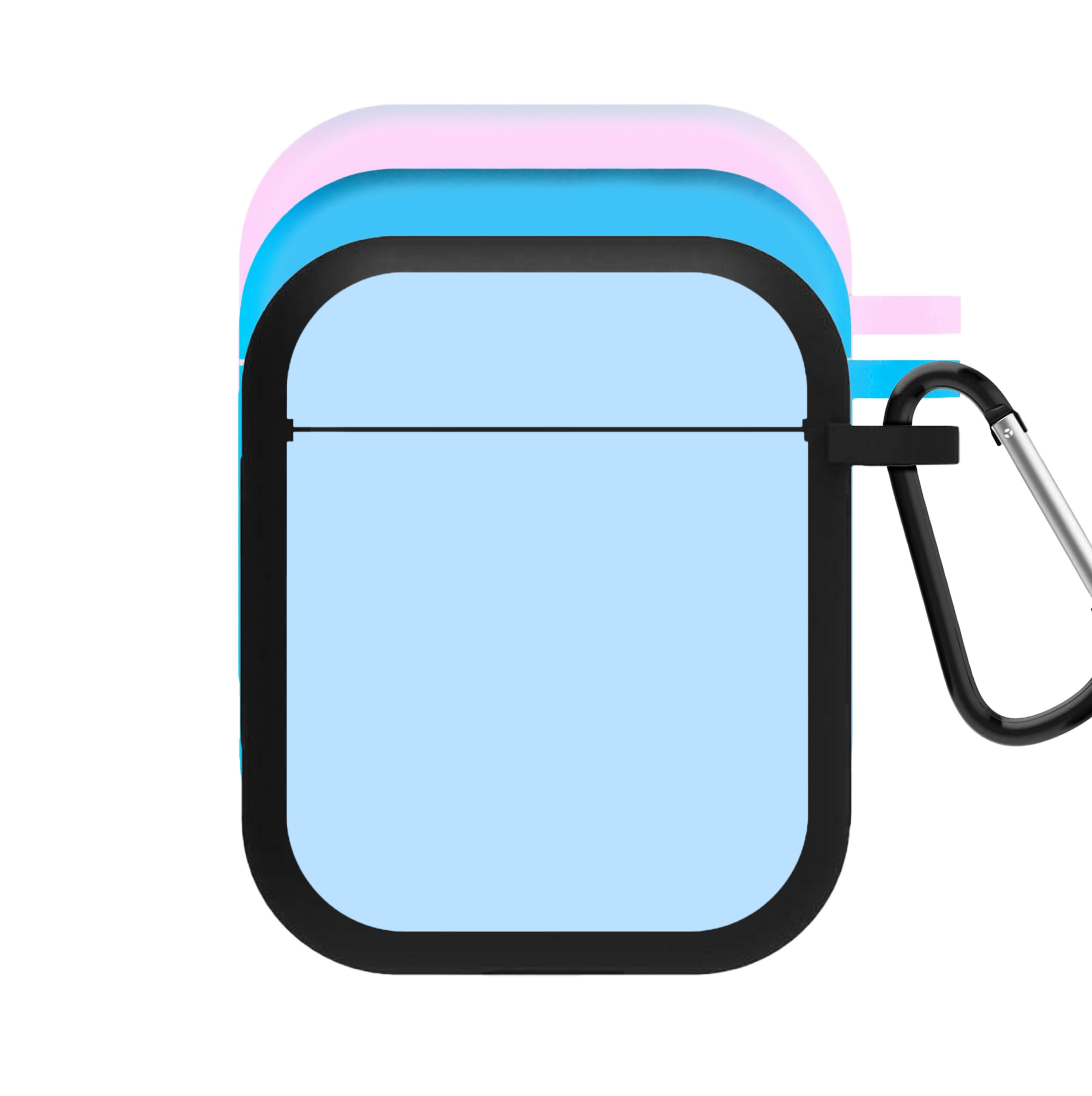 Back To Casics - Pretty Pastels - Plain Blue AirPods Case