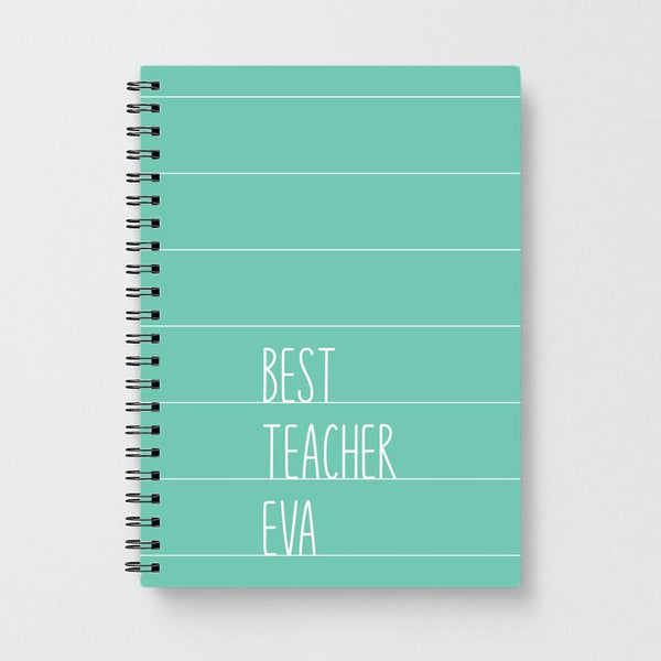 Best Teacher Eva Notebook