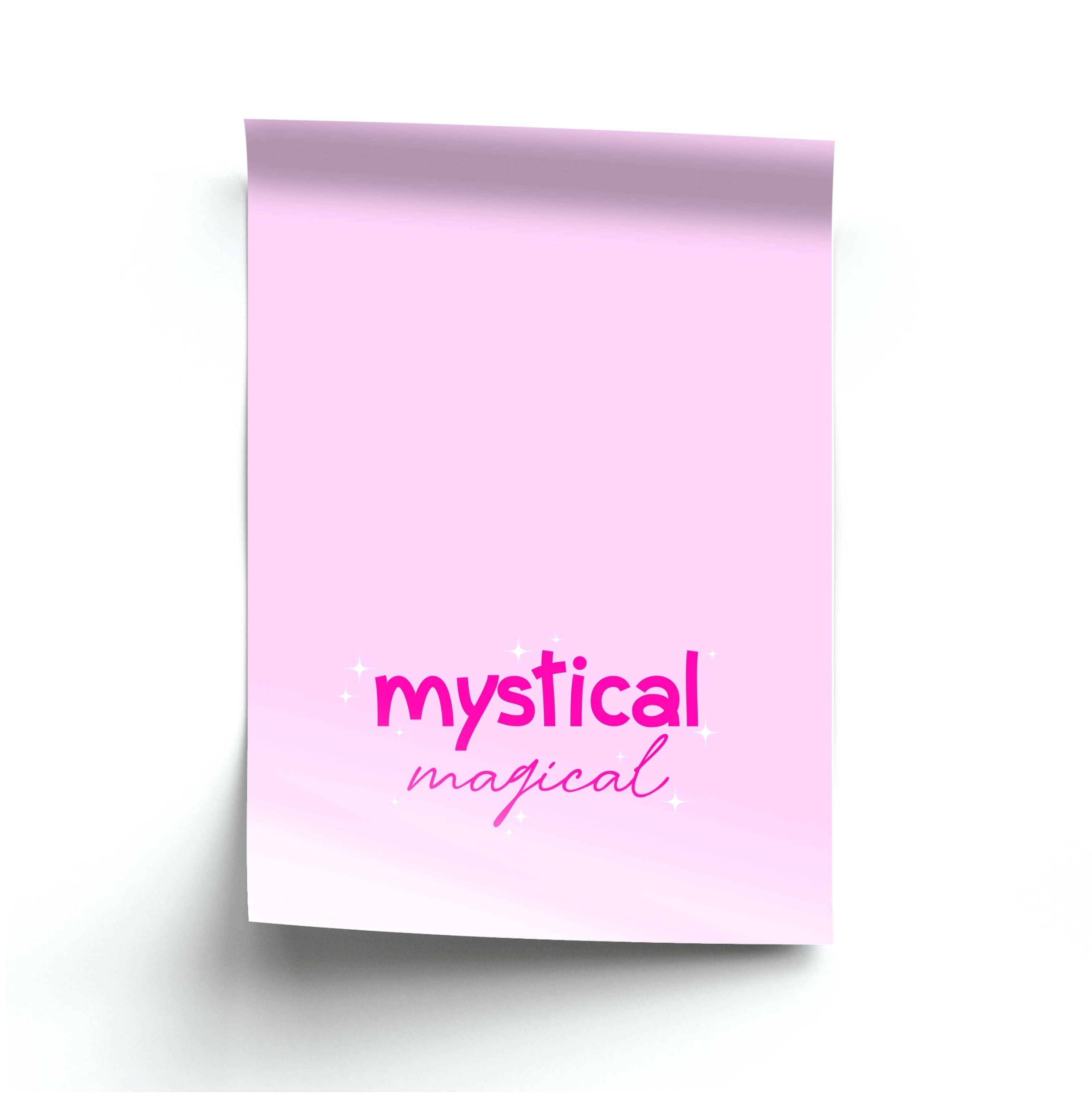 Mystical Magical Sparkles Poster