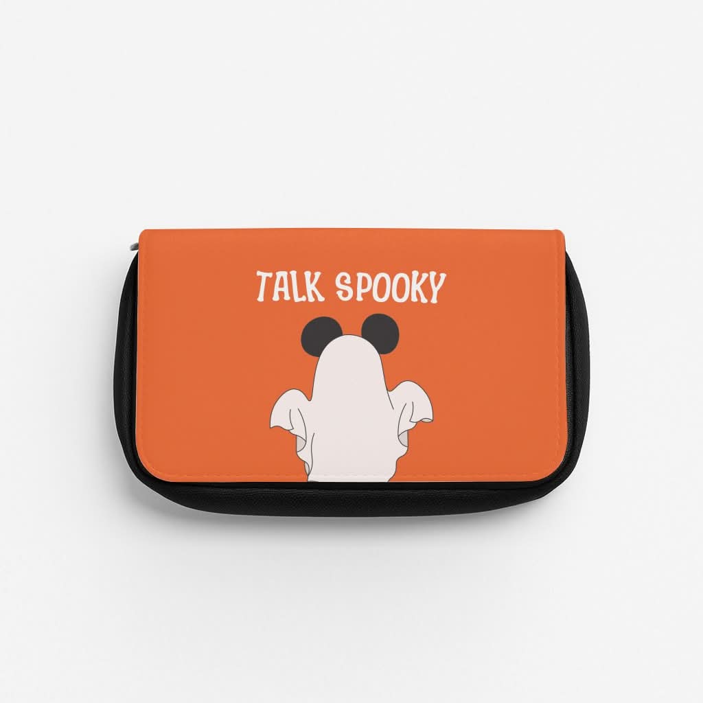 Talk Spooky To Me Mouse Ghost Pencil Case