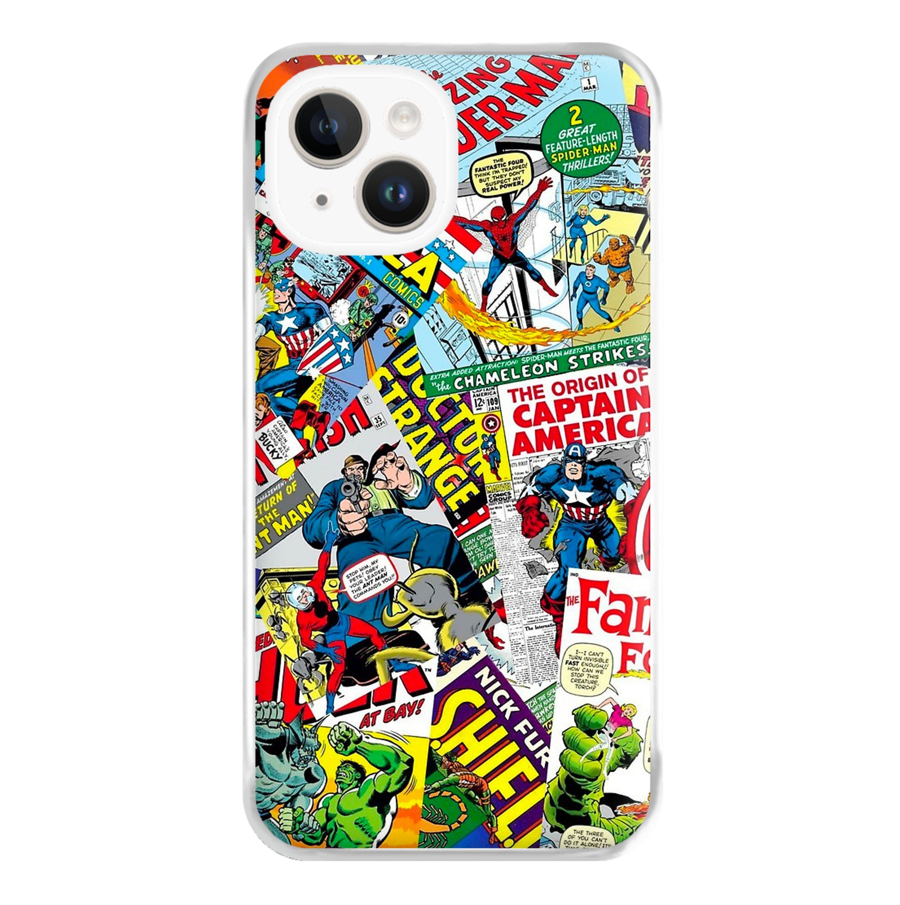 Superhero Comic Comics Pattern Phone Case