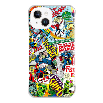 Superhero Comic Comics Pattern Phone Case