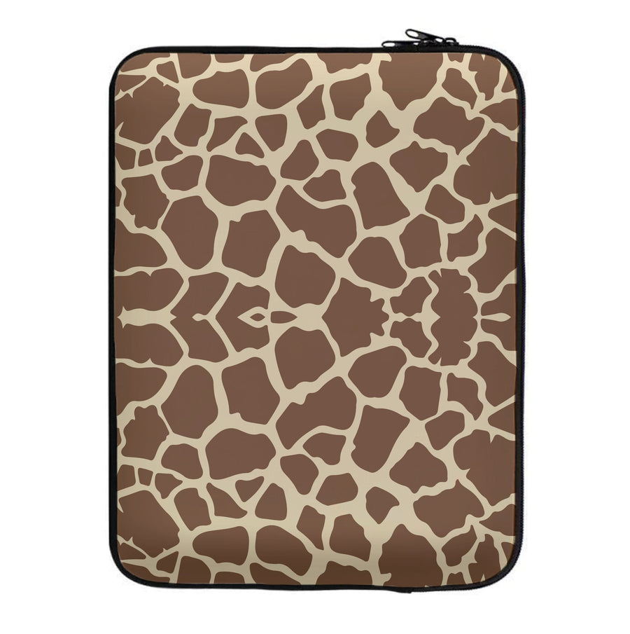 Giraffe - Animal Patterns Laptop Sleeve
