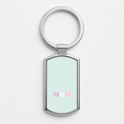 Mum Patchwork Luxury Keyring 1