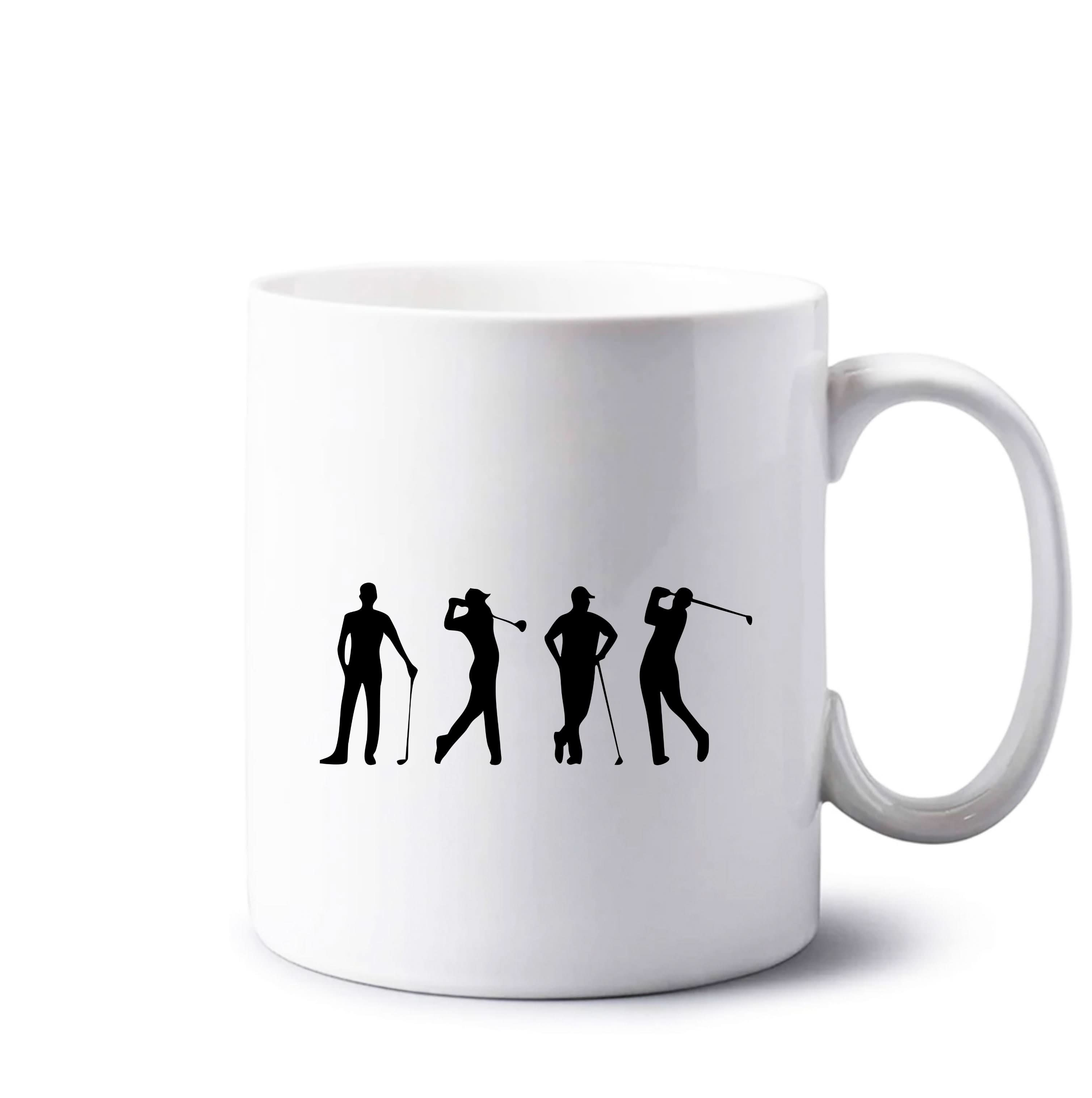 Golf Silhouettes Mug