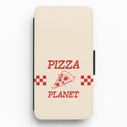 Retro Pizza Planet  Flip / Wallet Phone Case 1