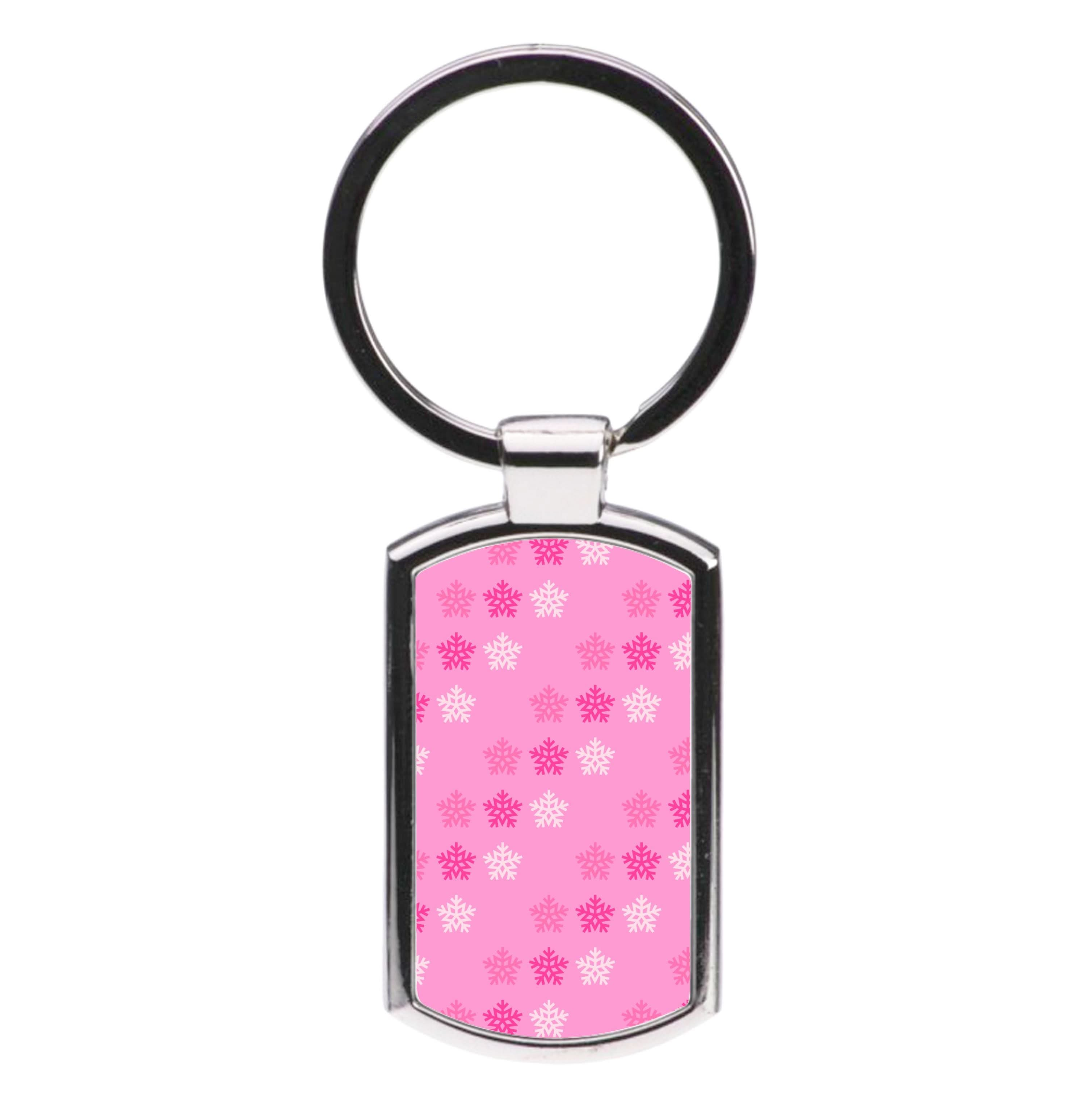 Christmas Pattern 4 Luxury Keyring