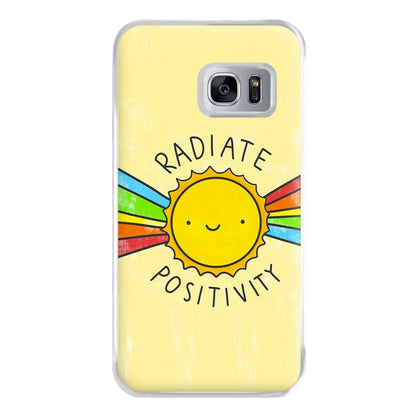 Radiate Positivity Sunshine - Positivity Phone Case