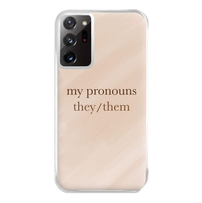 They & Them - Pronouns Phone Case