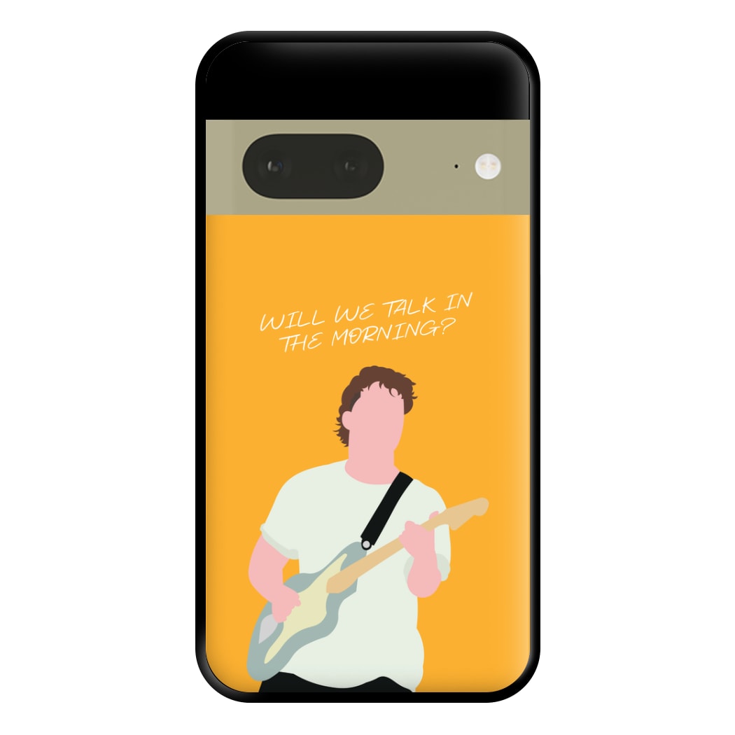 Will We Talk In The Morning Yellow Google Pixel 7 Case