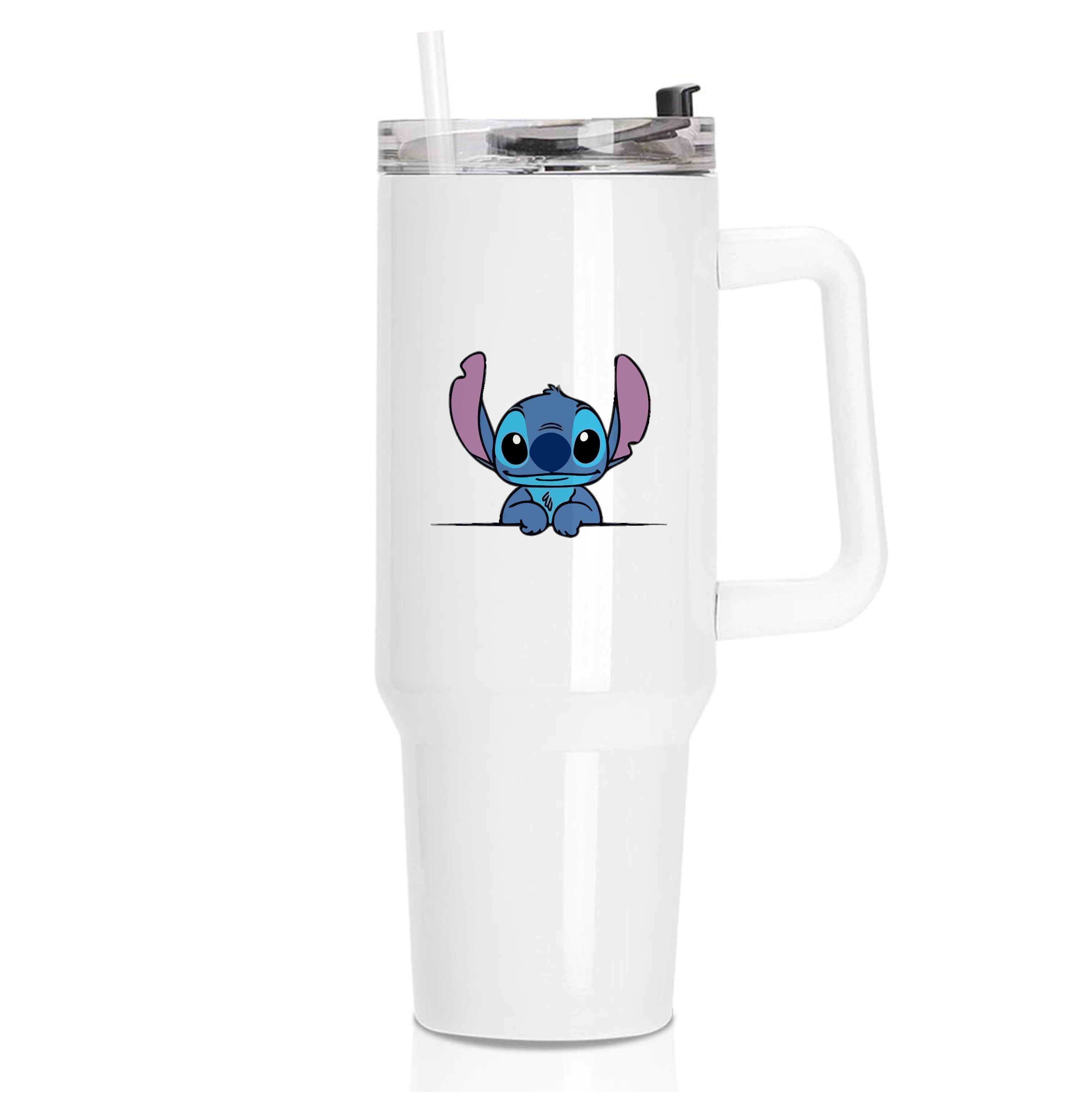 Alien Blue Leaning Tumbler