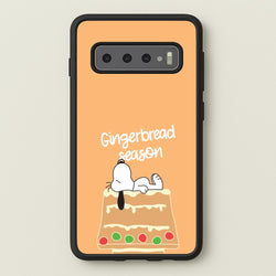 Cartoon Beagle Gingerbread House Galaxy S10 Case