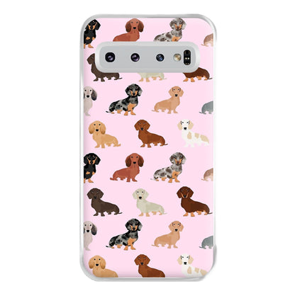 Dachshund Breed Pattern Phone Case