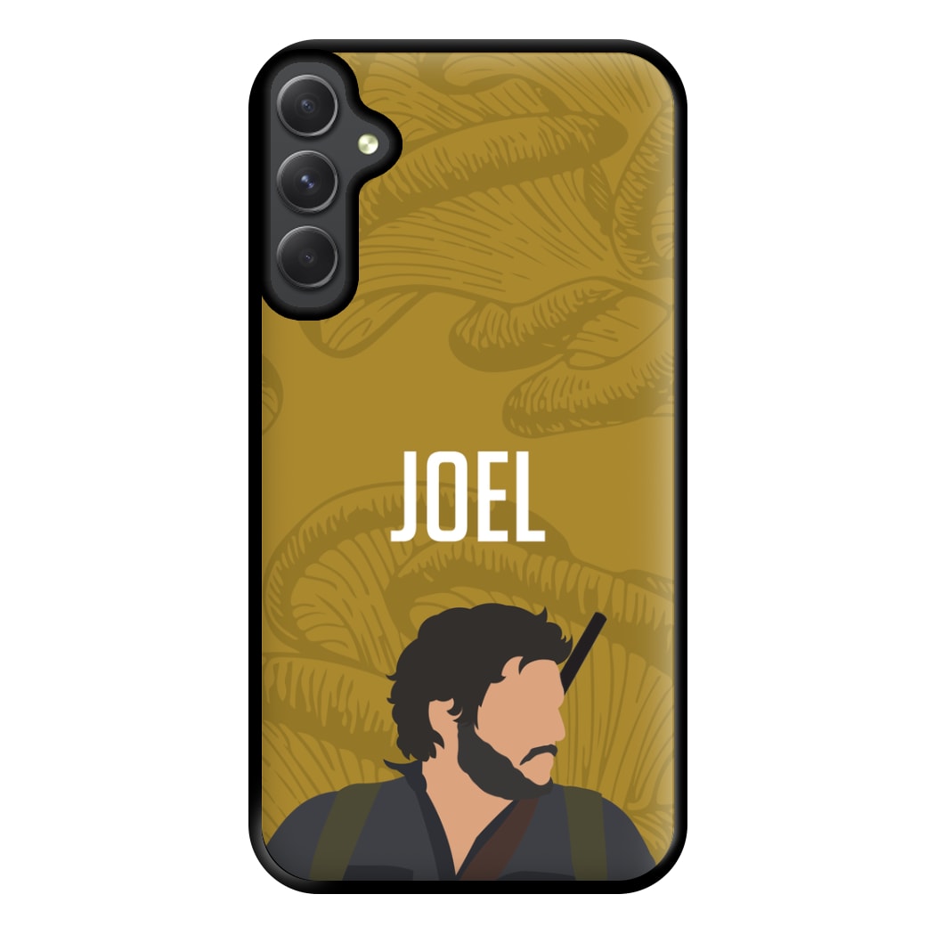 Joel Mushroom Pattern Galaxy A34 Case