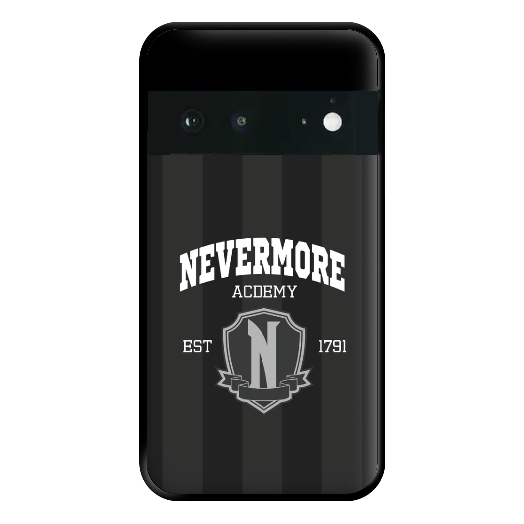 Addams Academy Gray Google Pixel 6a Case