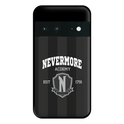 Addams Academy Gray Google Pixel 6a Case