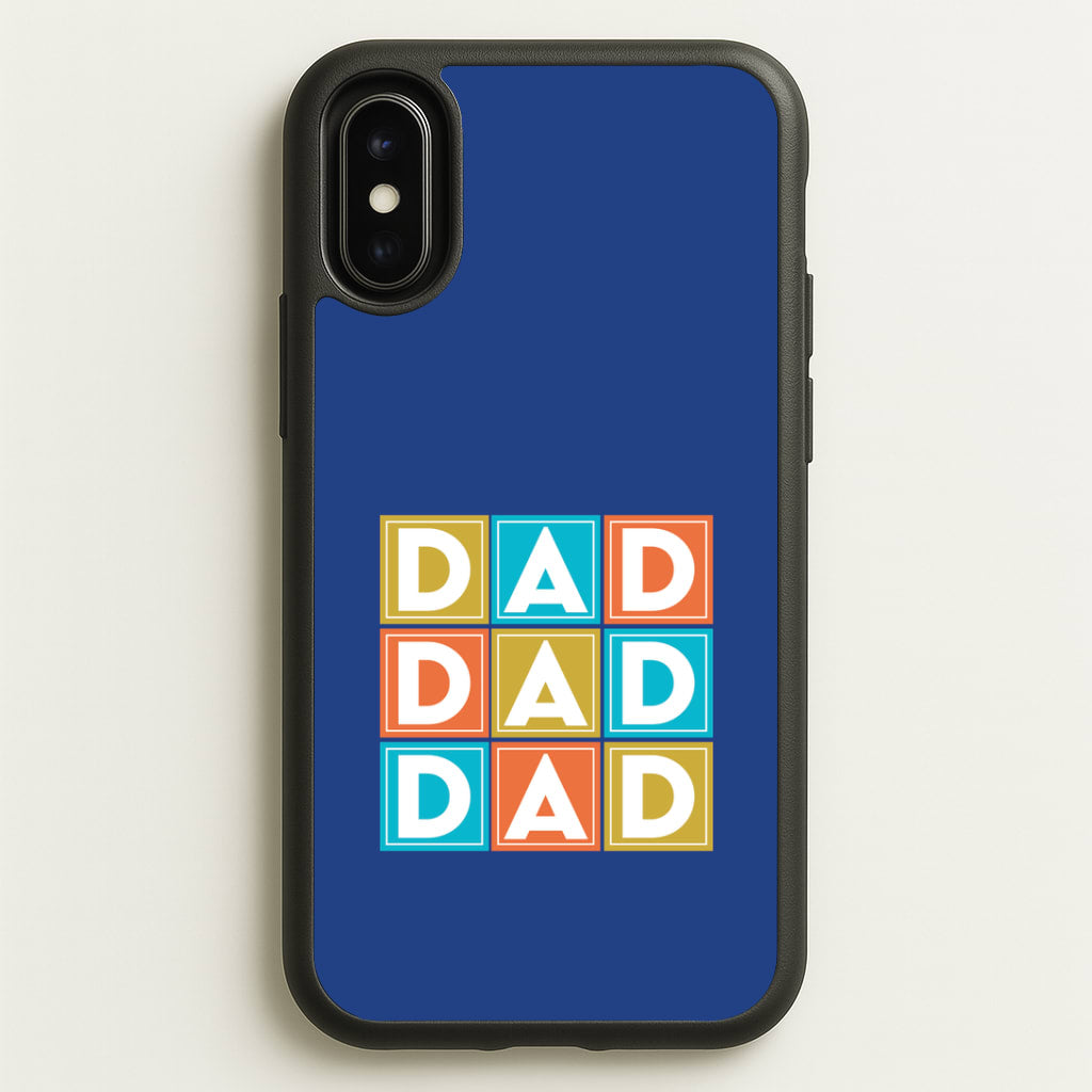 Dad Cubes iPhone X / XS Case
