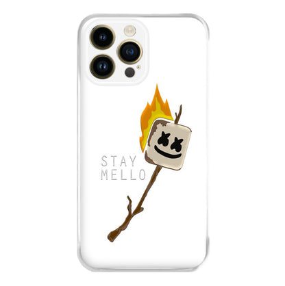 Stay Mello White Helmet DJw - White Helmet DJ Phone Case