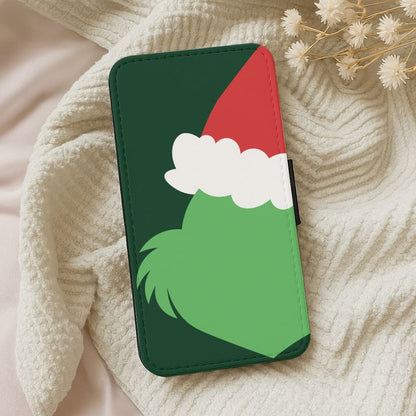 Green Creature Faceless Leather Phone Case