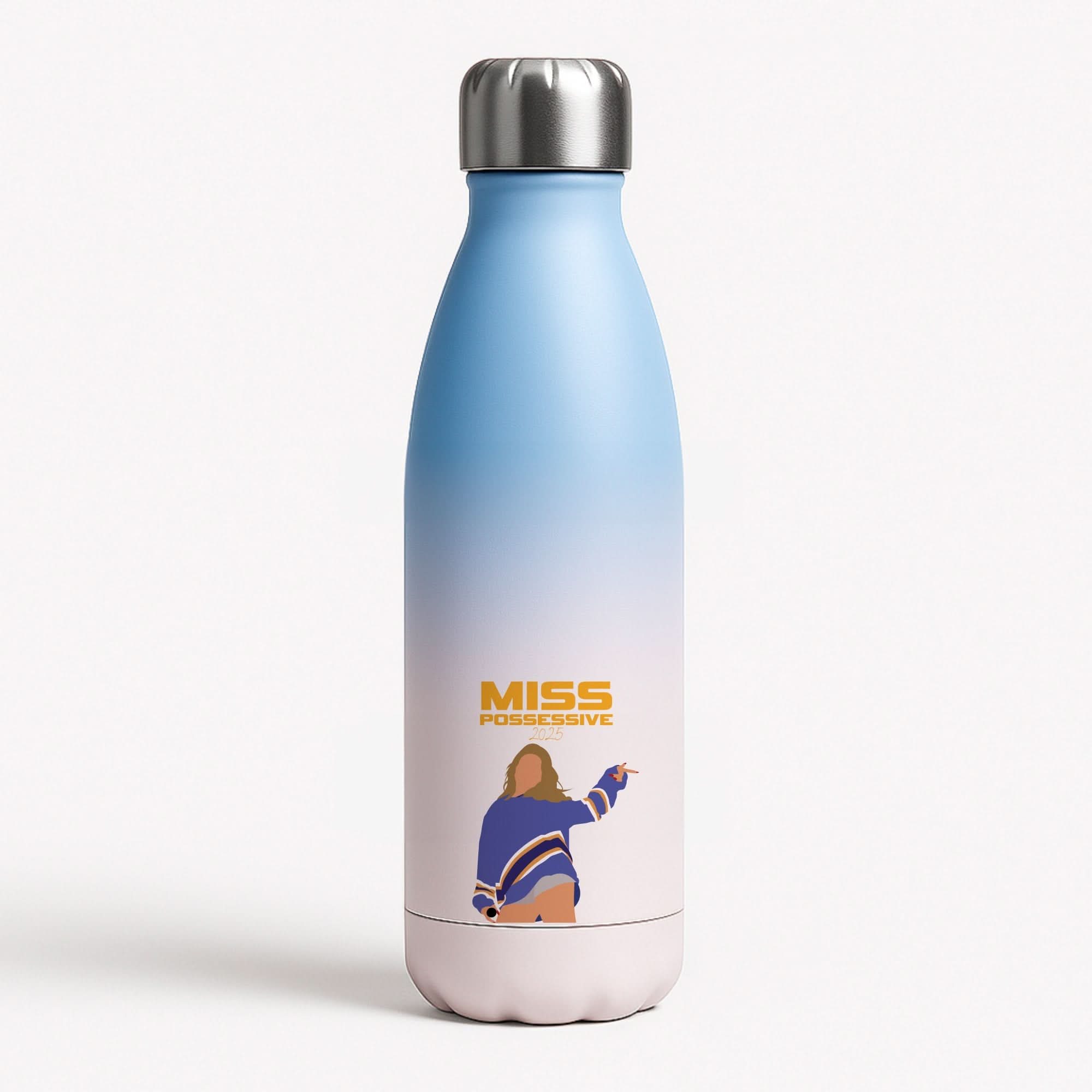 Miss Possessive 25 Blue Water Bottle