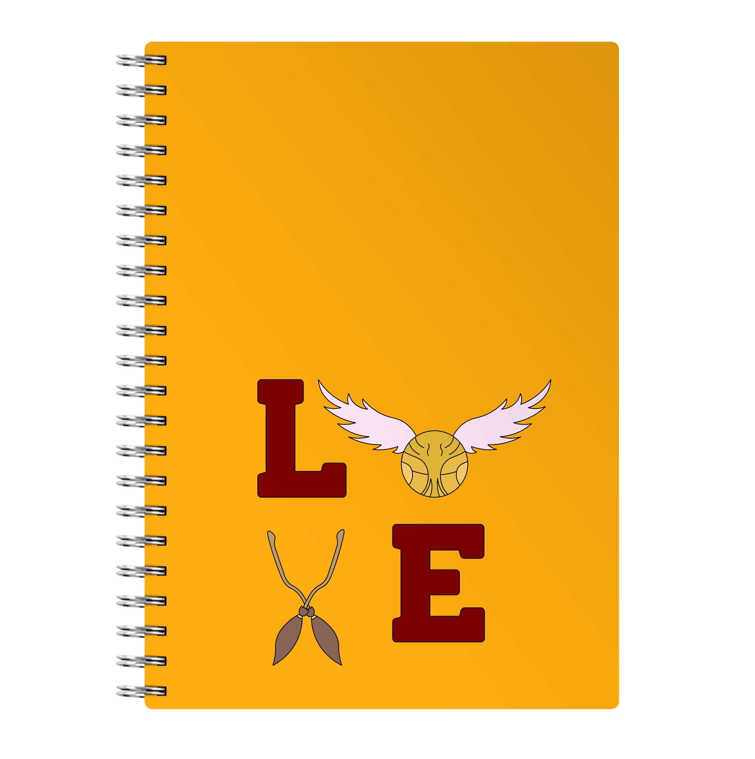 Love Quidditch Notebook