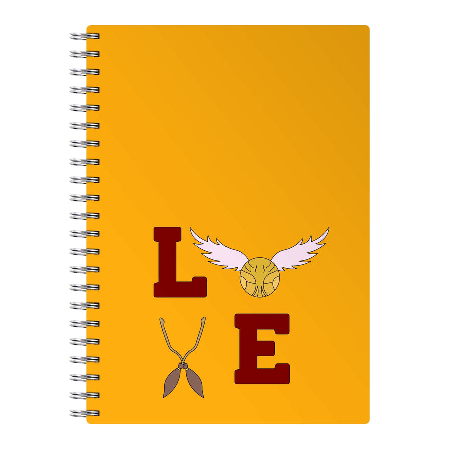 Love Quidditch - Harry Potter Notebook