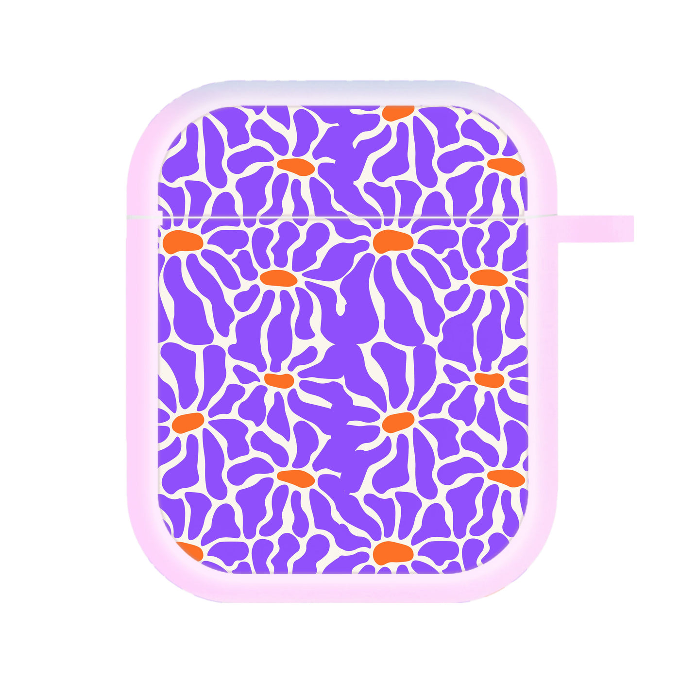 Purple Flowers - Summer AirPods Case