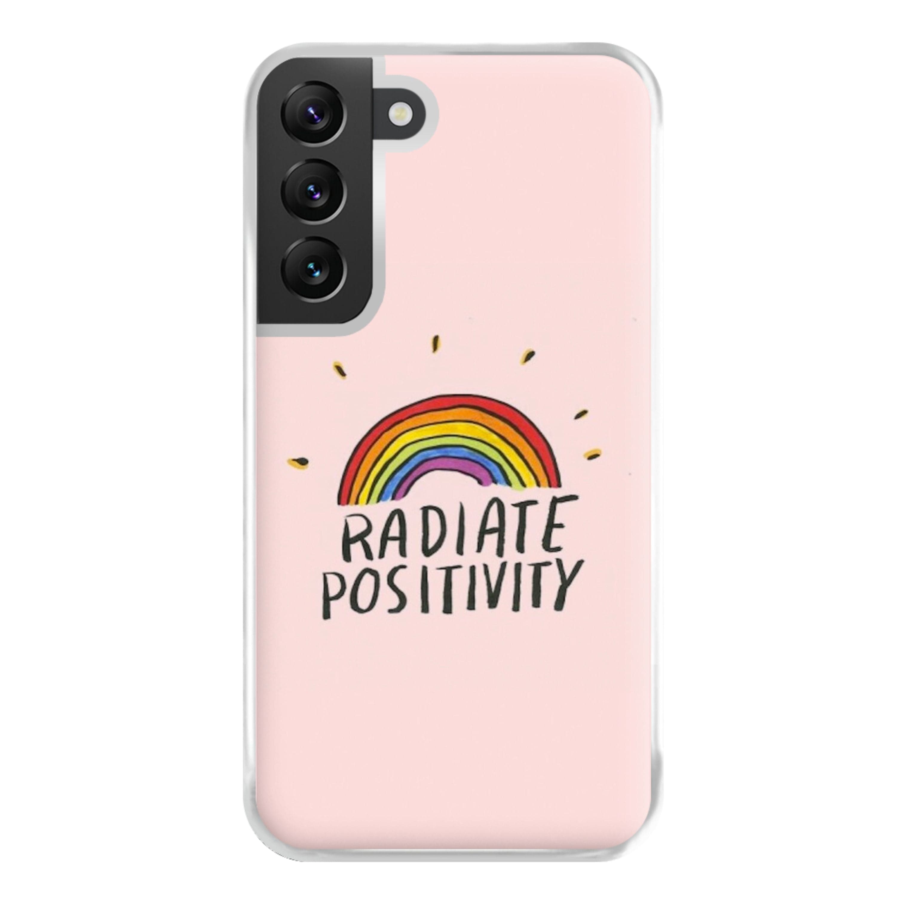 Radiate Positivity Rainbow - Positivity Phone Case