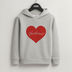 Husband! Grey Kids Hoodie